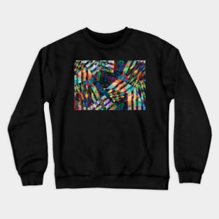 Tilt abstract art Crewneck Sweatshirt